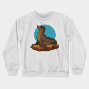 Proud Sea Lion Crewneck Sweatshirt